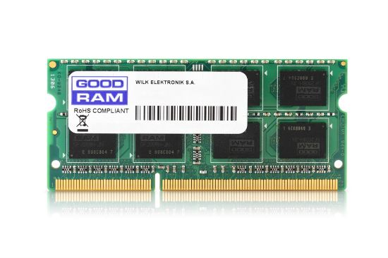  Зображення Пам'ять SoDDR3  8GB  1333MHz PC3-10600  Goodram) 